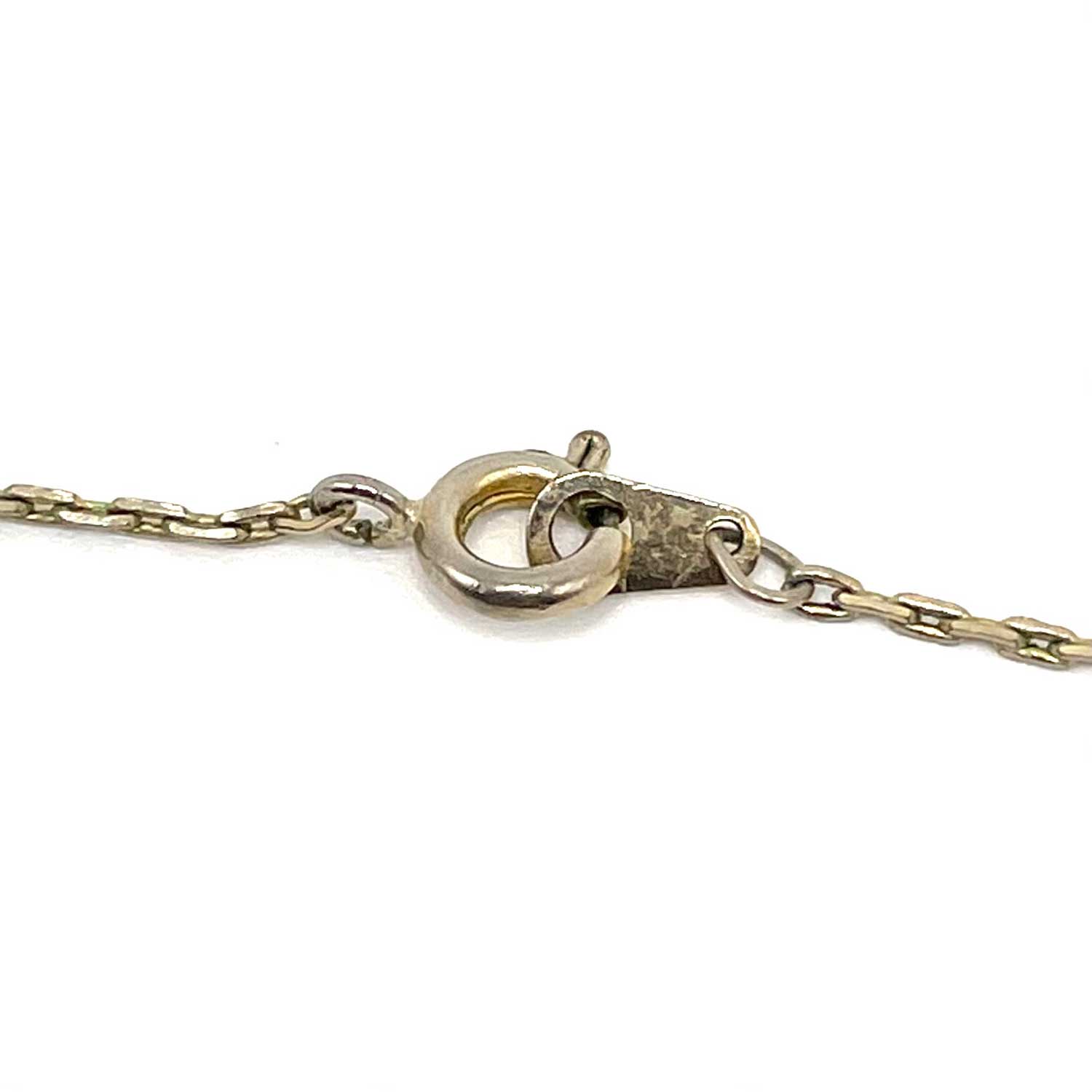 Vintage enameled horse locket necklace