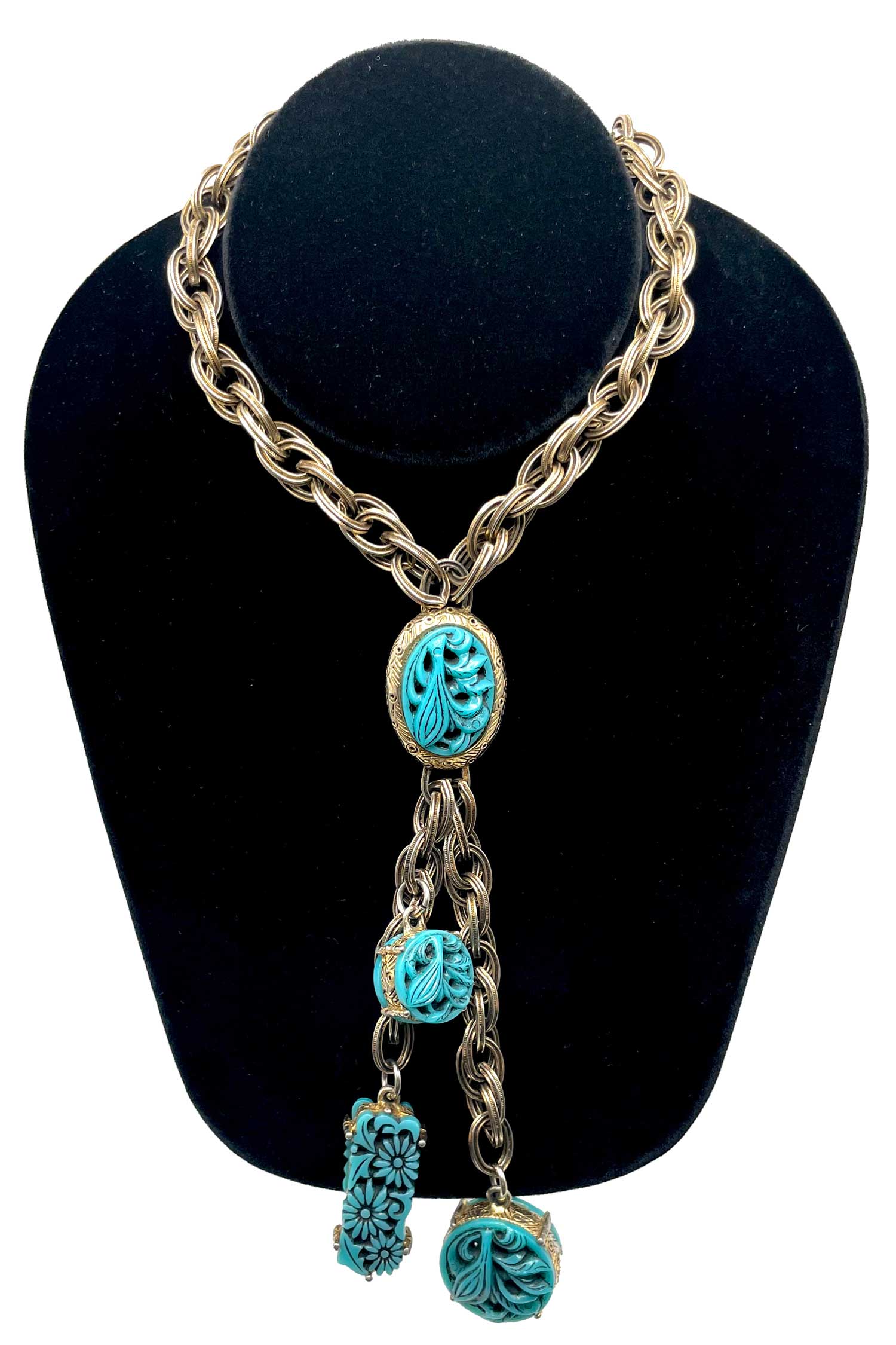 Selro chain pendant charm necklace