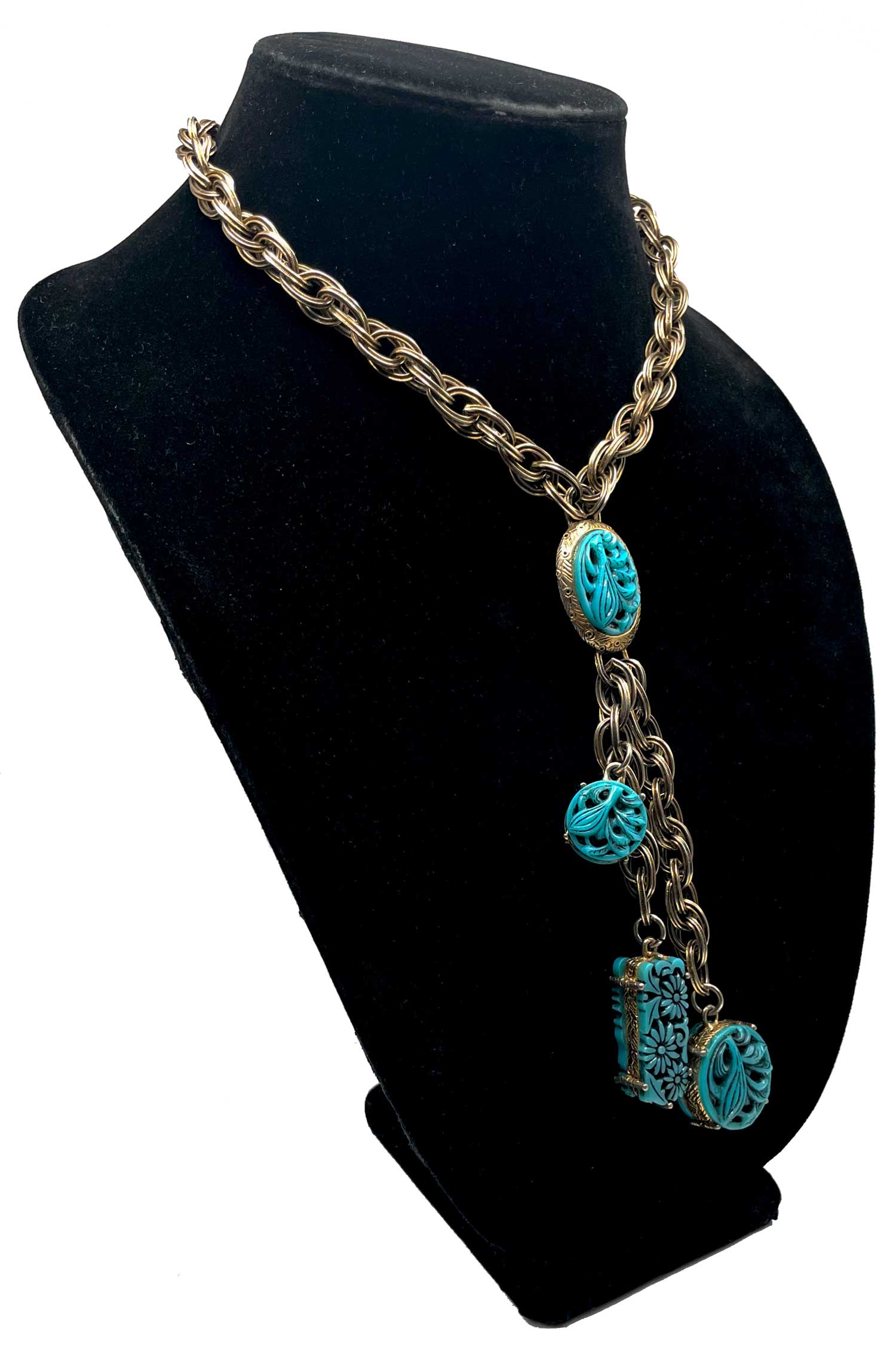 Selro chain pendant charm necklace