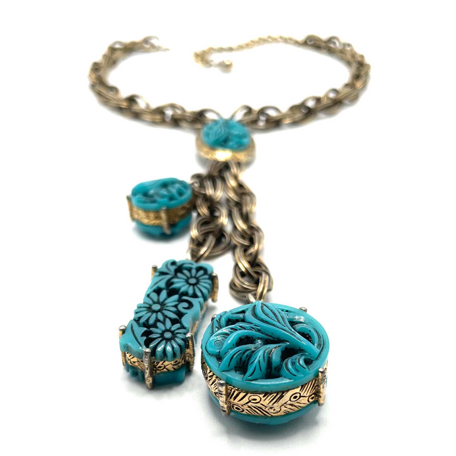 Selro chain pendant charm necklace