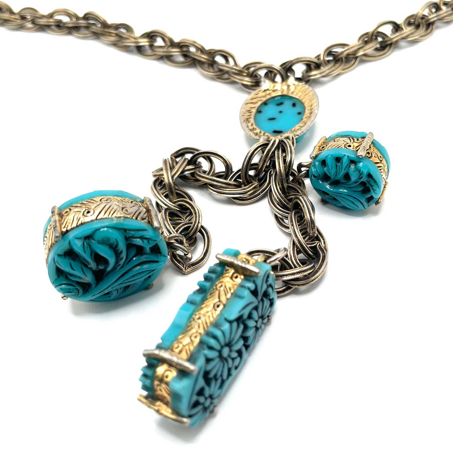 Selro chain pendant charm necklace