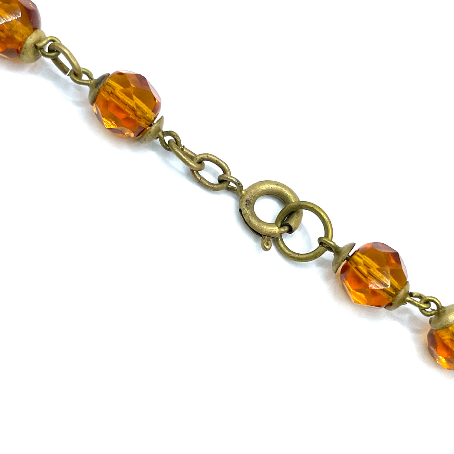 Czech beaded necklace