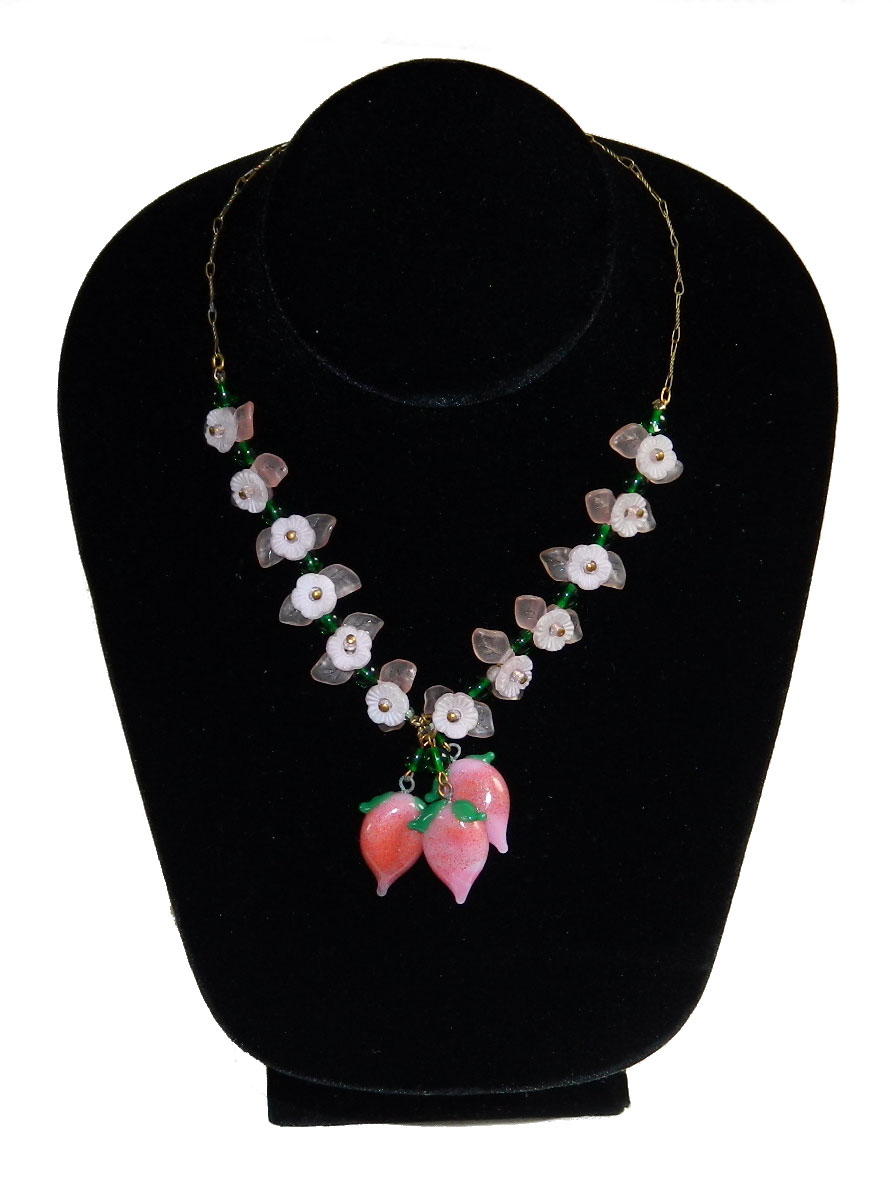 Italian Glass Beaded Necklace