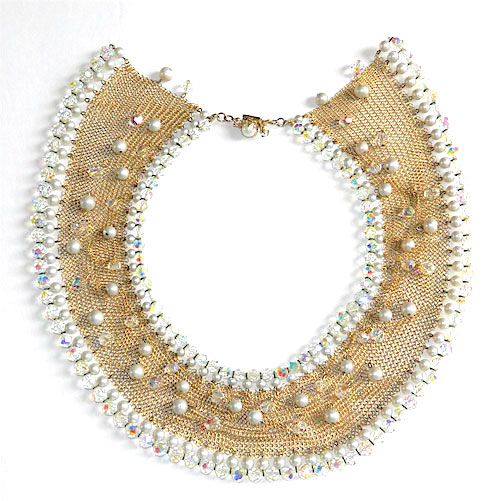 aurora borealis crystal necklace