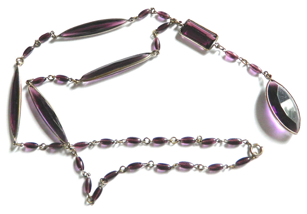 Czechoslovakian beaded necklace