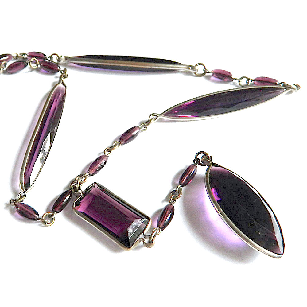 Czechoslovakian beaded necklace