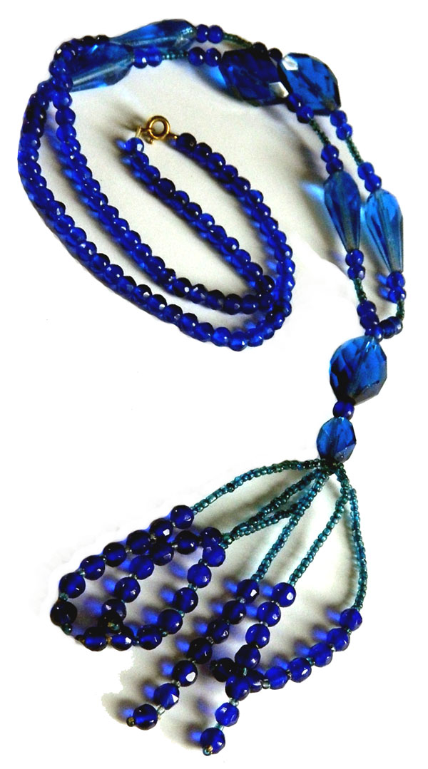 Czechoslovakian beaded necklace