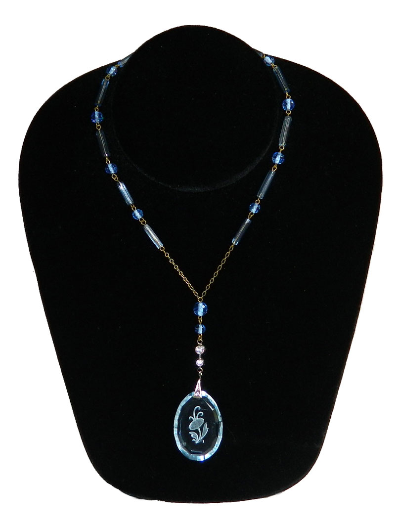 1920's Czechoslovakian beaded necklace