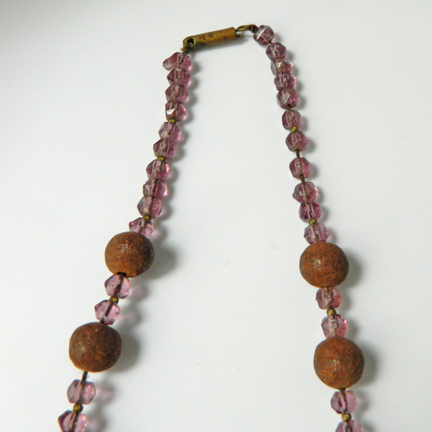 antique beaded necklace