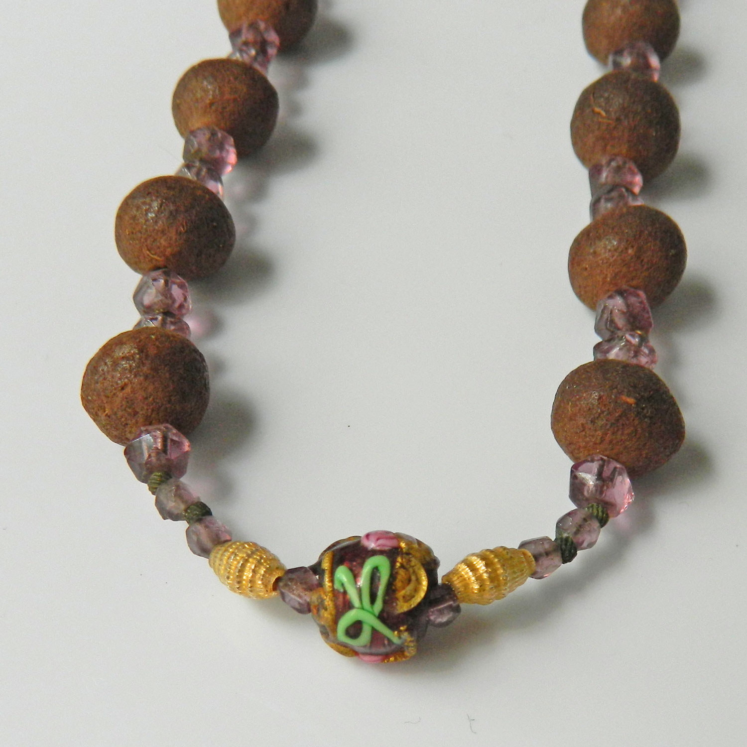 antique beaded necklace