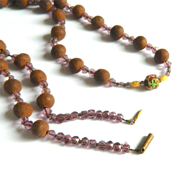 Italian Glass Beaded Necklace