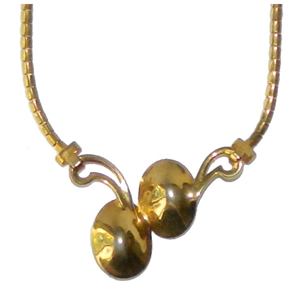 Kramer retro 1940s necklace