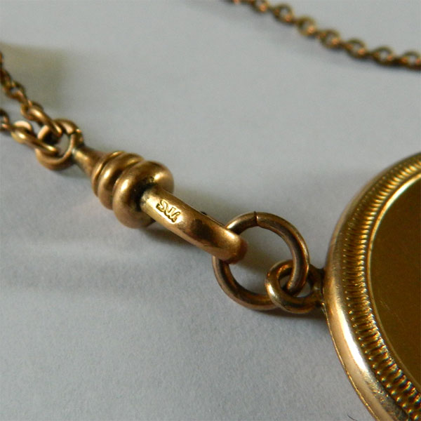 Antique horseshoe locket