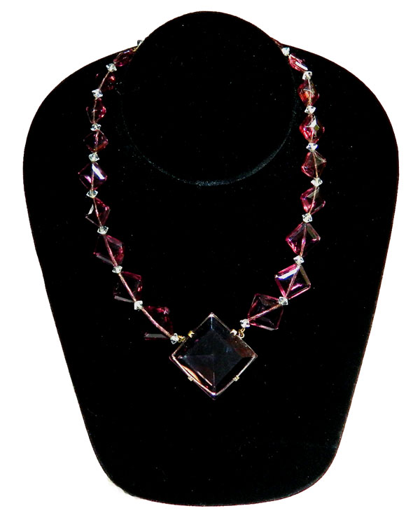 1930's beaded necklace