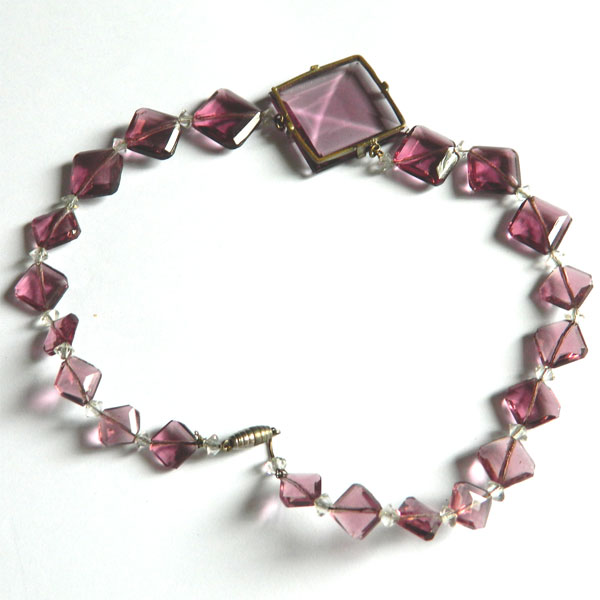 1930's beaded necklace