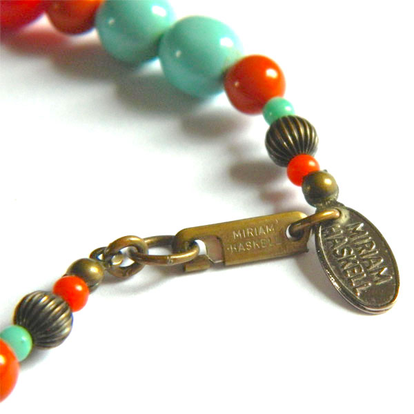 Miriam Haskel necklace