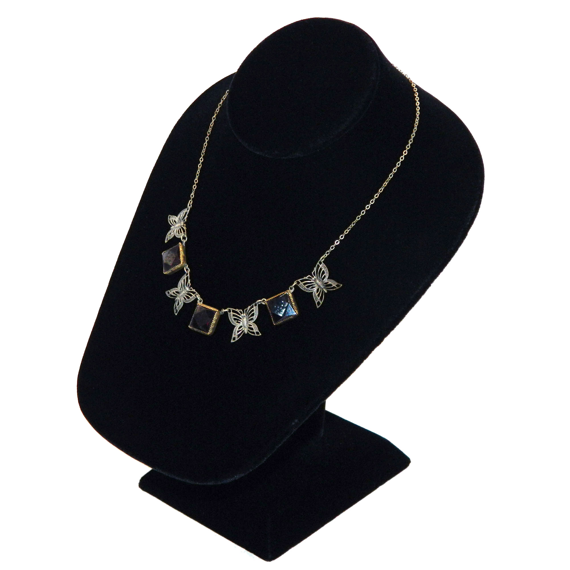 1920s butterfly necklace