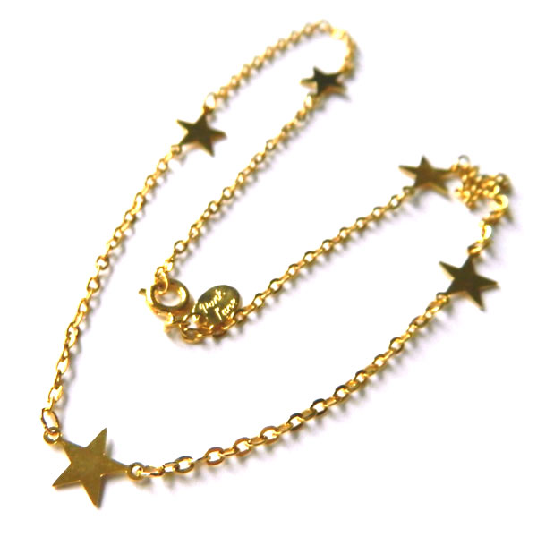 Gold star necklace