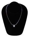 Sarah Coventry rhinestone pendant necklace