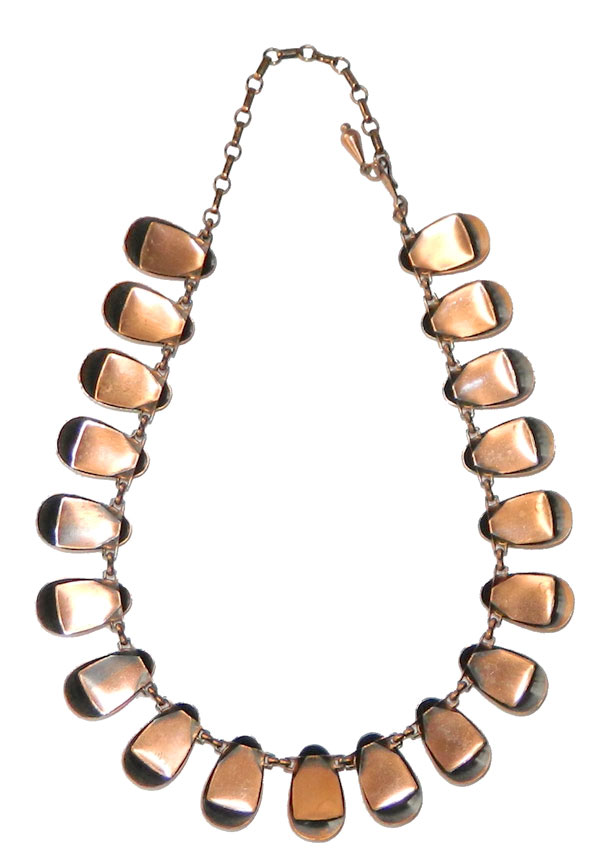 Renoir copper necklace