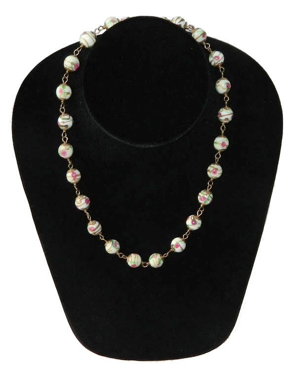 Vintage murano glass necklace