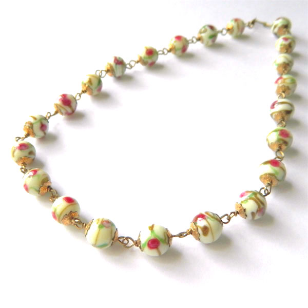 Vintage murano glass necklace