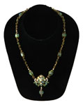 vintage rhinestone necklace