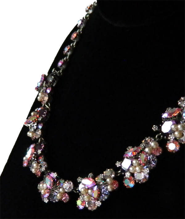 1950's Austrian crystal necklace