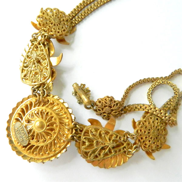 1940's Miriam Haskell necklace