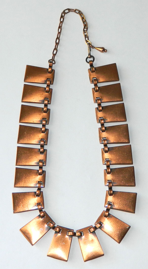 Renoir copper necklace