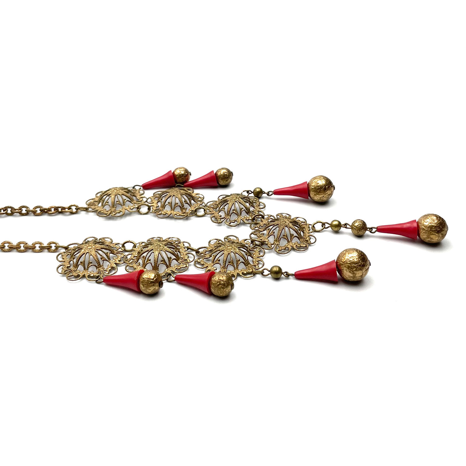 1930s filigree necklace