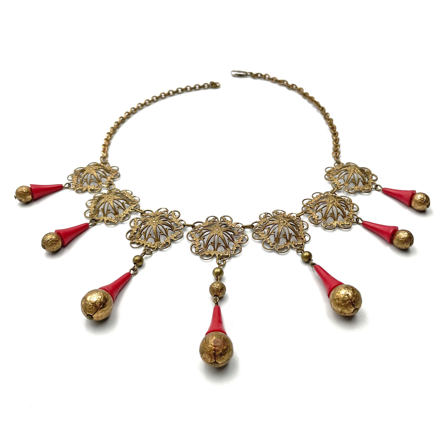 1930s filigree necklace