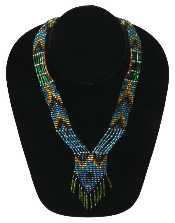 Micro bead necklace