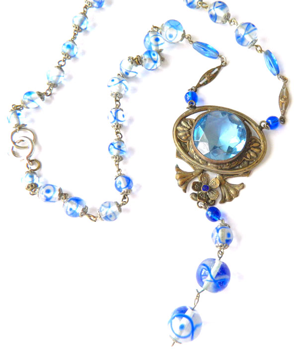 art nouveau necklace
