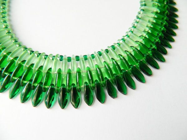 Green Glass Necklace
