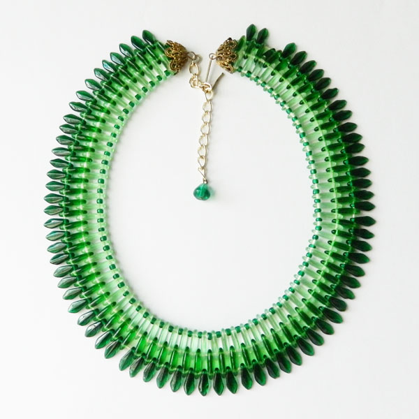 Green Glass Necklace