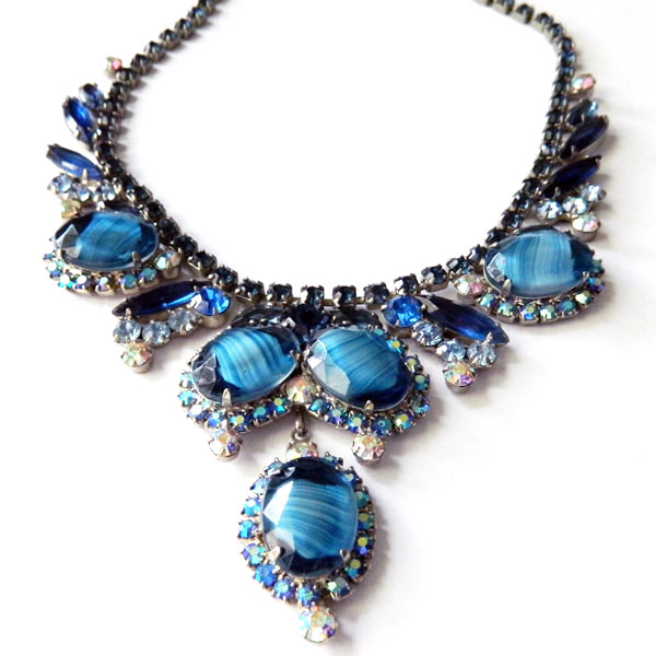  Juliana rhinestone necklace
