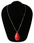 bakelite penant necklace