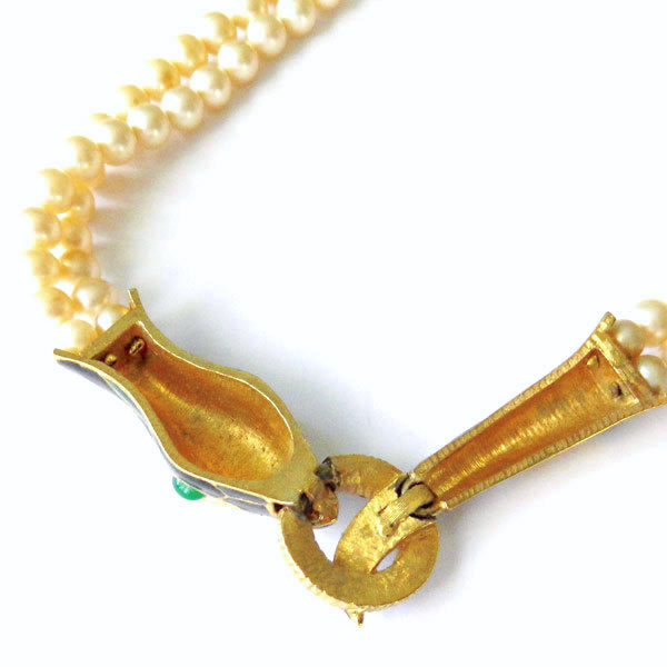 Joseph Mazer snake necklace