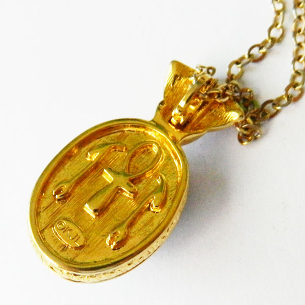 Art deco pendant necklace