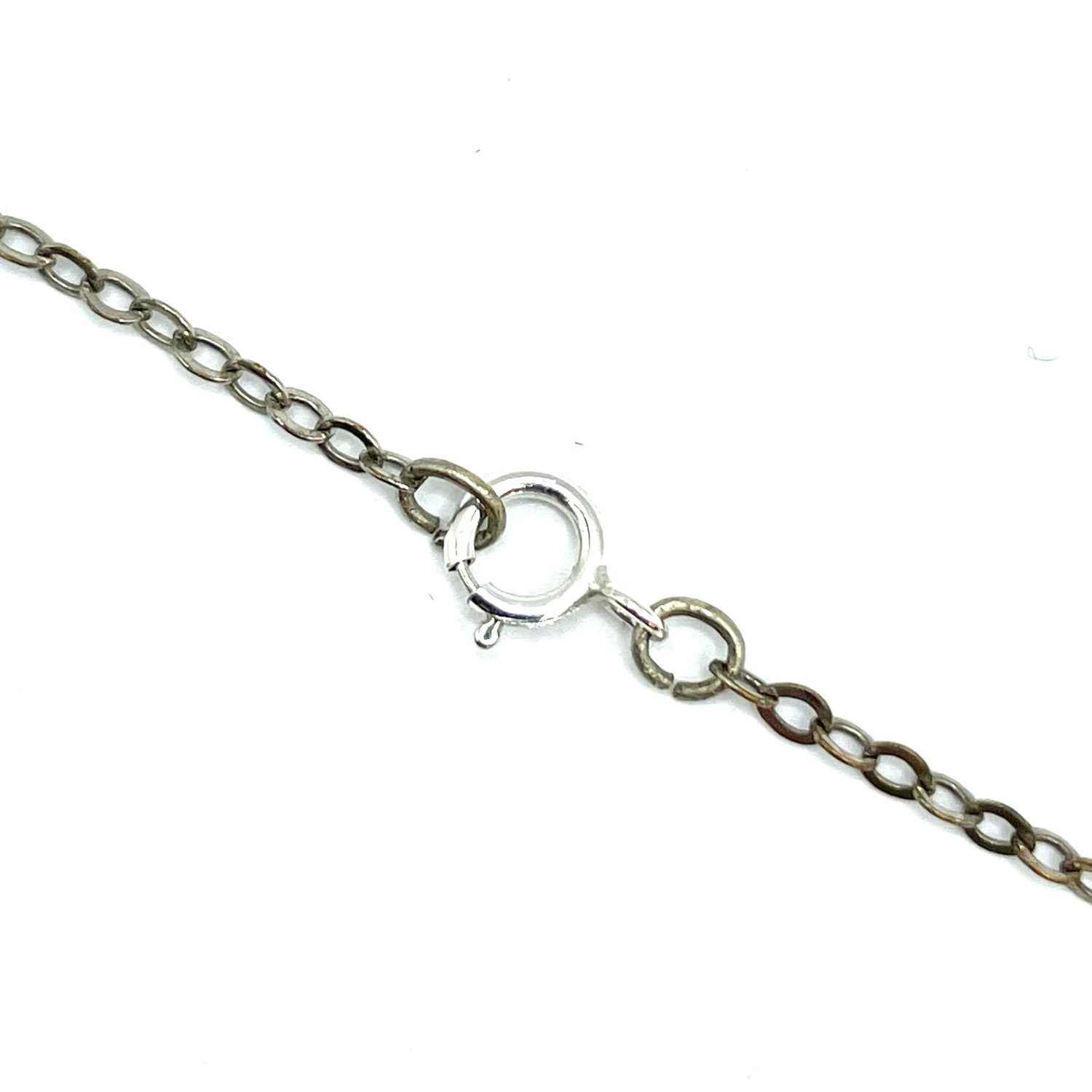 1920's open backed crystal necklace