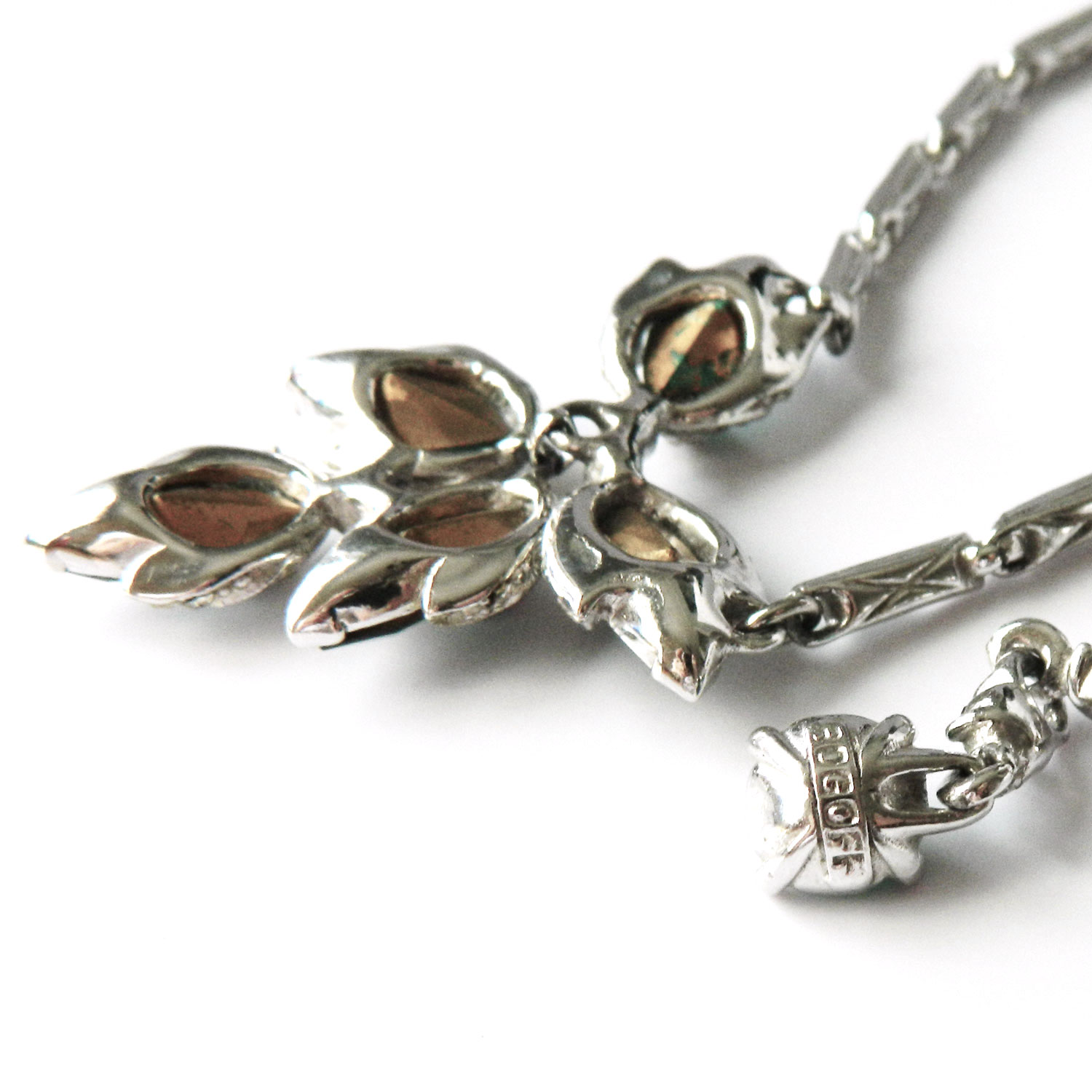 Bogoff rhinestone necklace
