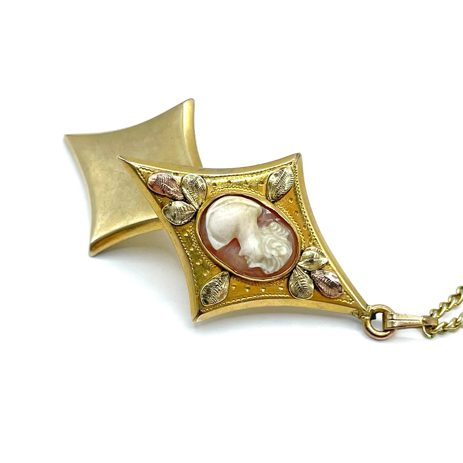 Antique cameo locket