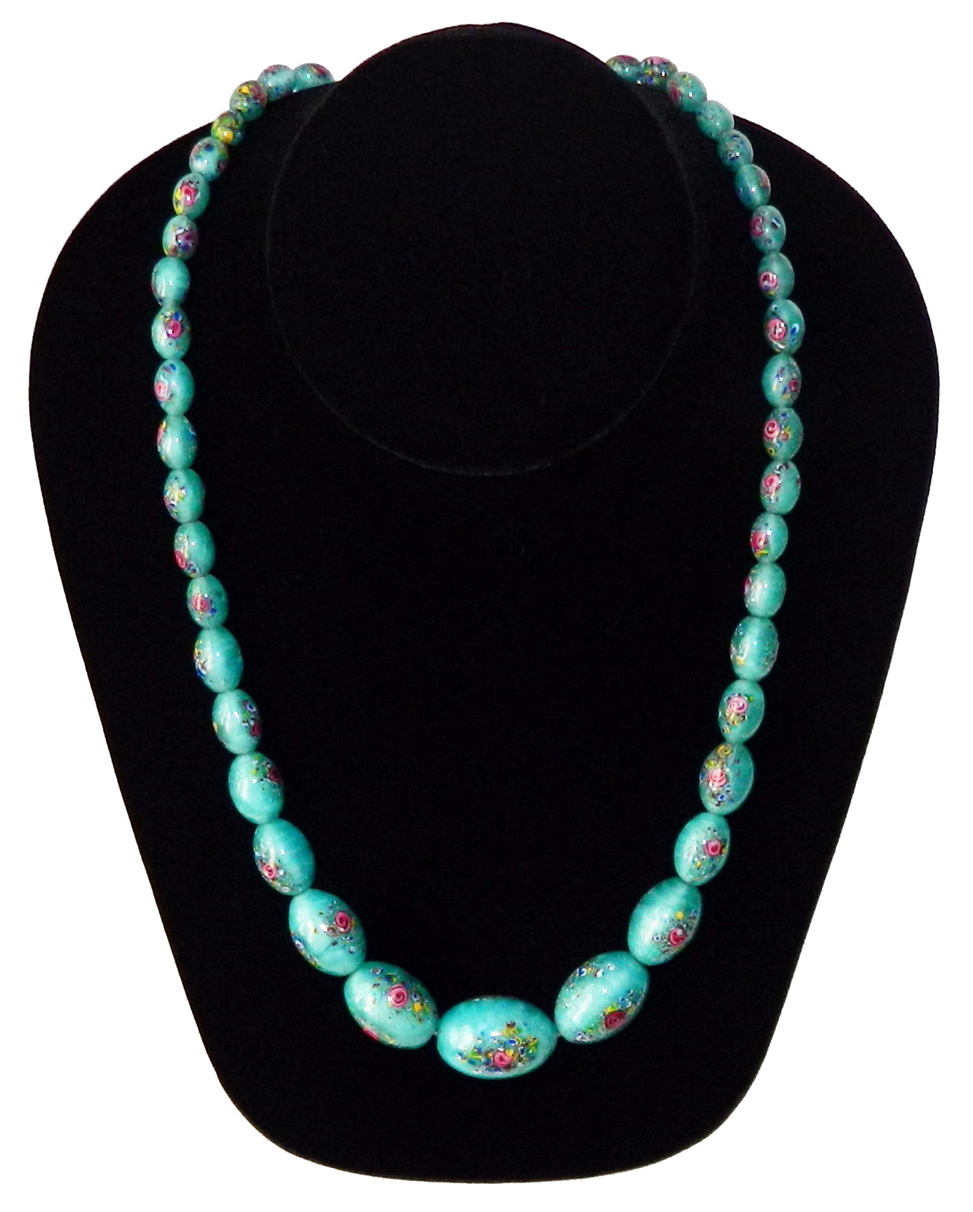 Vintage murano glass necklace