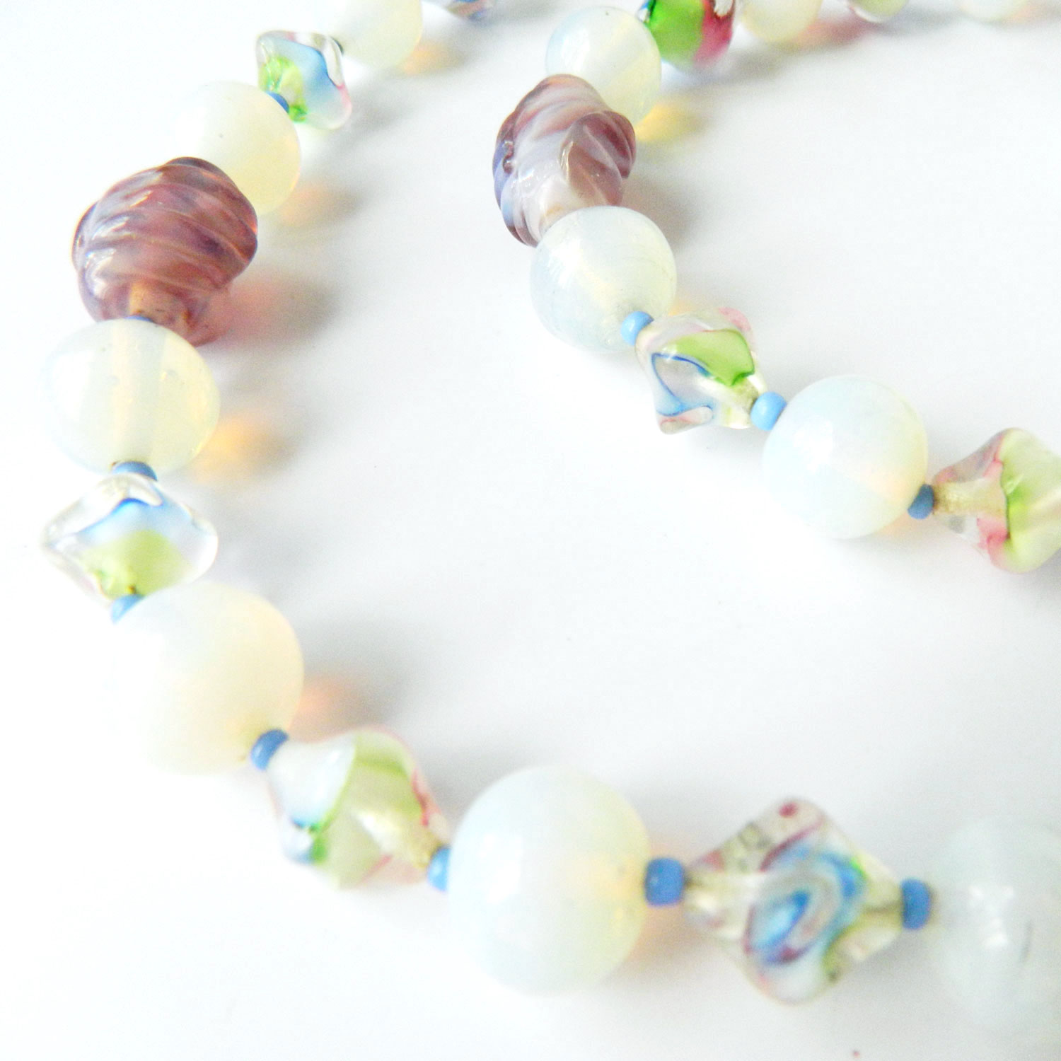 Antique Murano glass necklace