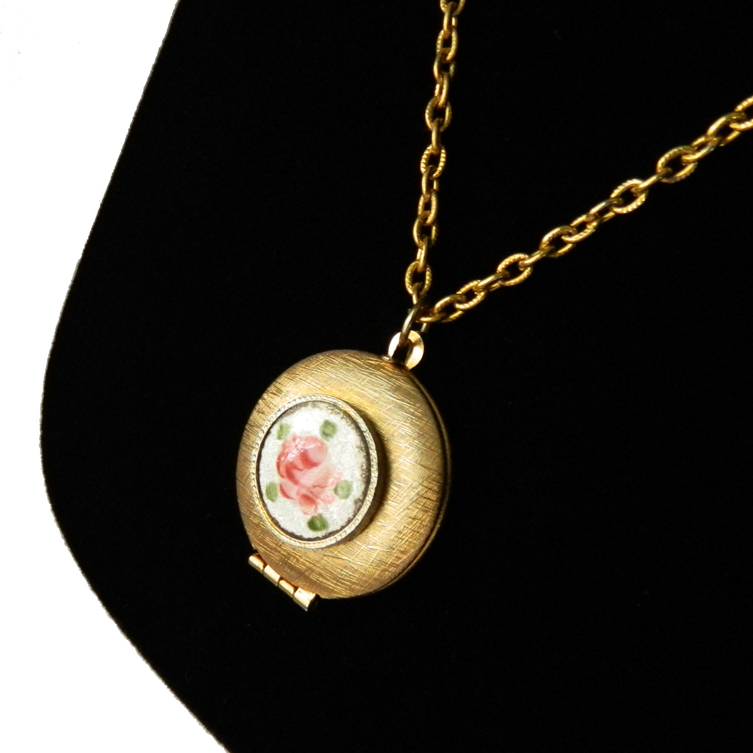 Vintage locket necklace