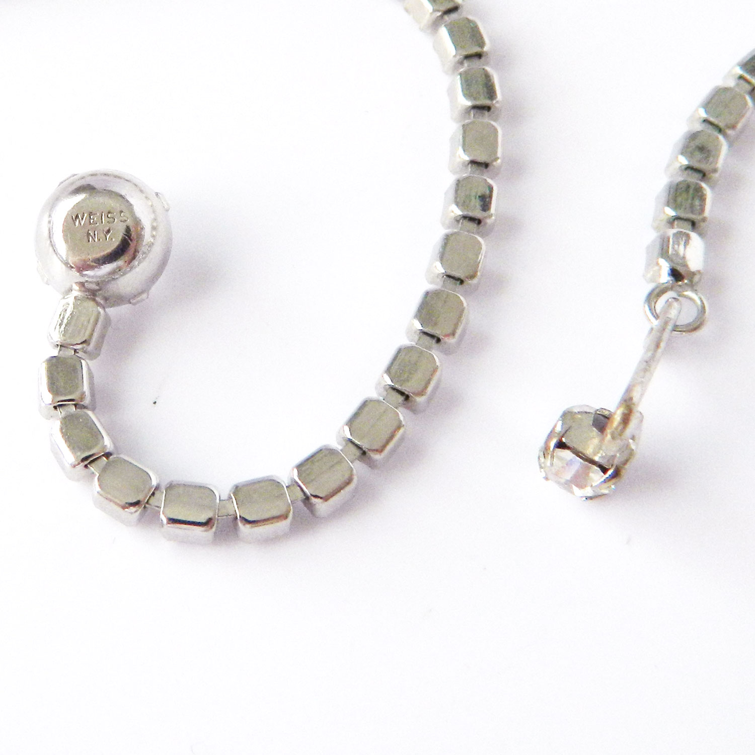 Weiss rhinestone necklace
