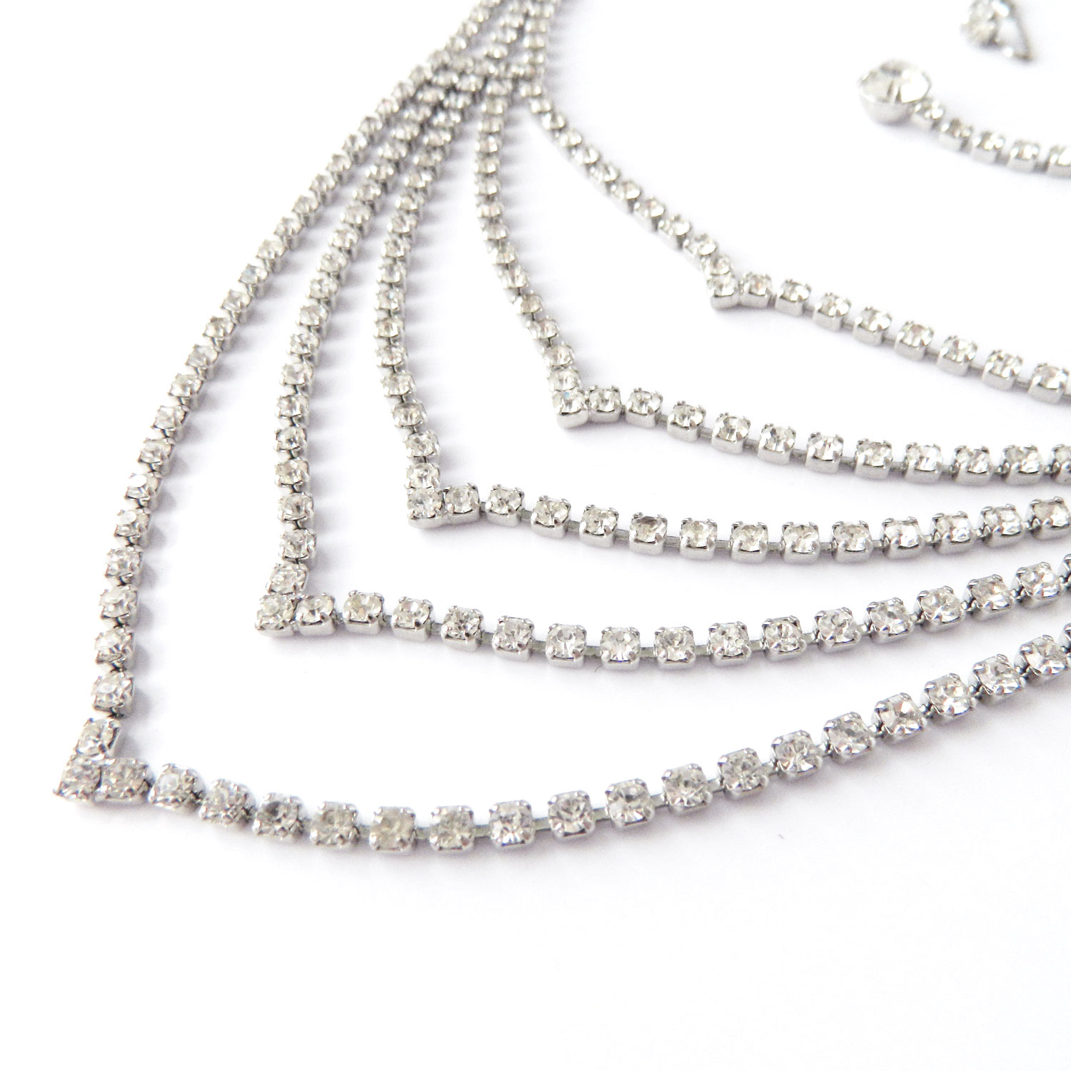 Weiss rhinestone necklace