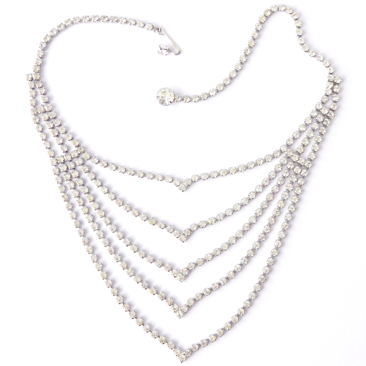 Weiss rhinestone necklace