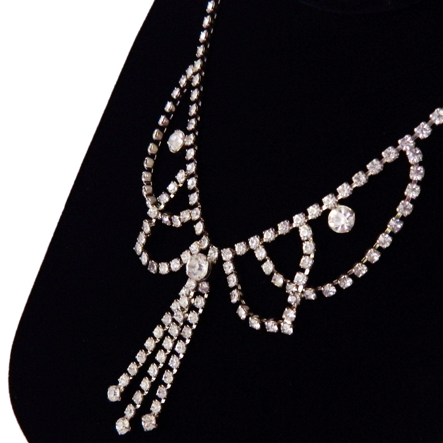 La Rel rhinestone necklace